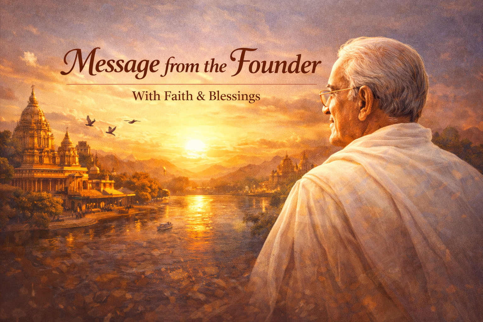 Dharma Sankalp - Message from the Founder